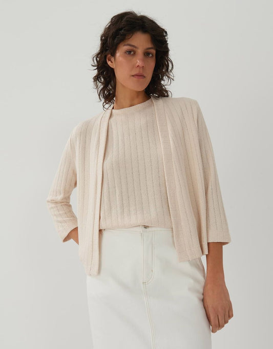 Strickjacke Damen Someday Kerica texture